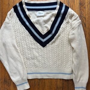 Callahan Women's V-Neck Knit Sweater